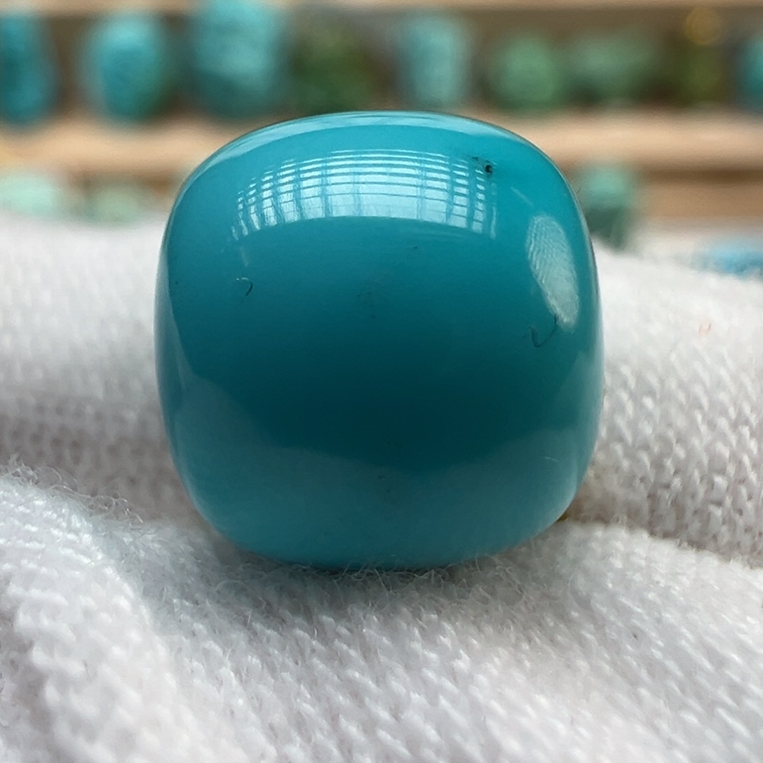 绿松石未镶嵌配饰9×8.4