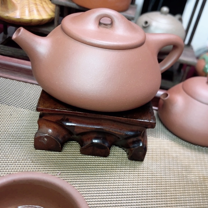 紫砂茶壶300毫升石瓢