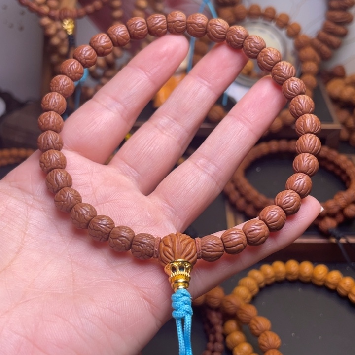 桃核吊坠龙文桃核