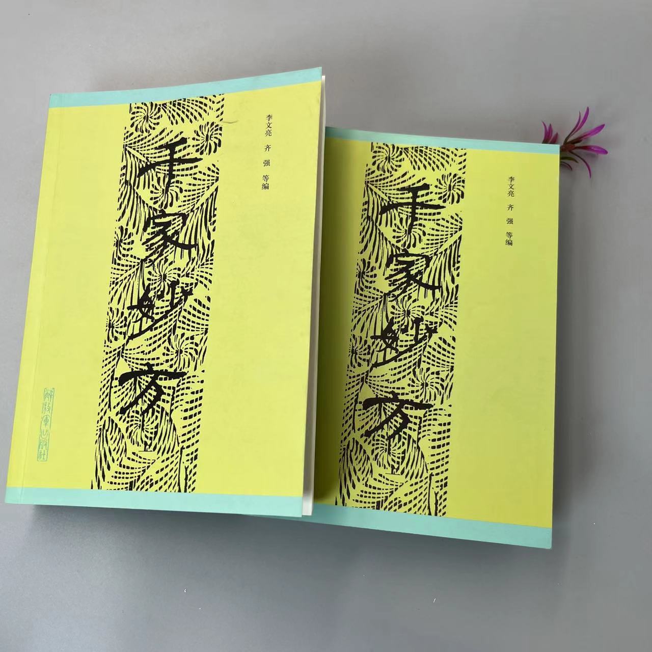 千家妙方1982年一版一印 高质量 上下册