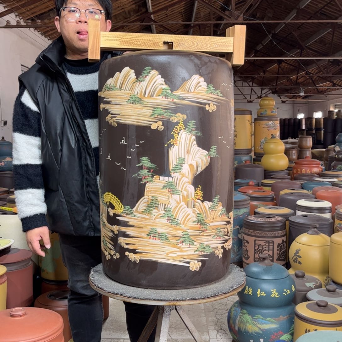 紫砂茶叶罐茶叶罐