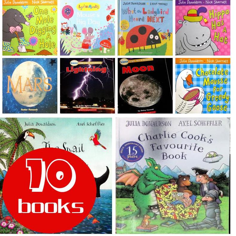 英文原版绘本10本93250714168