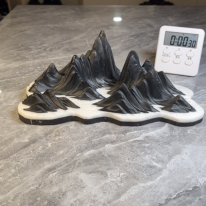 七***后奇石茶宠鱼缸文房摆件 