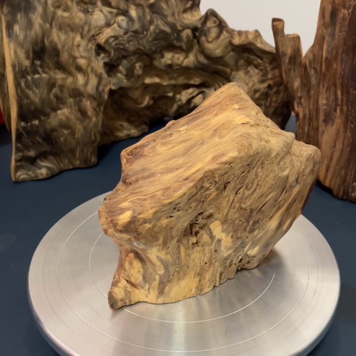 木实心木料摆件1个