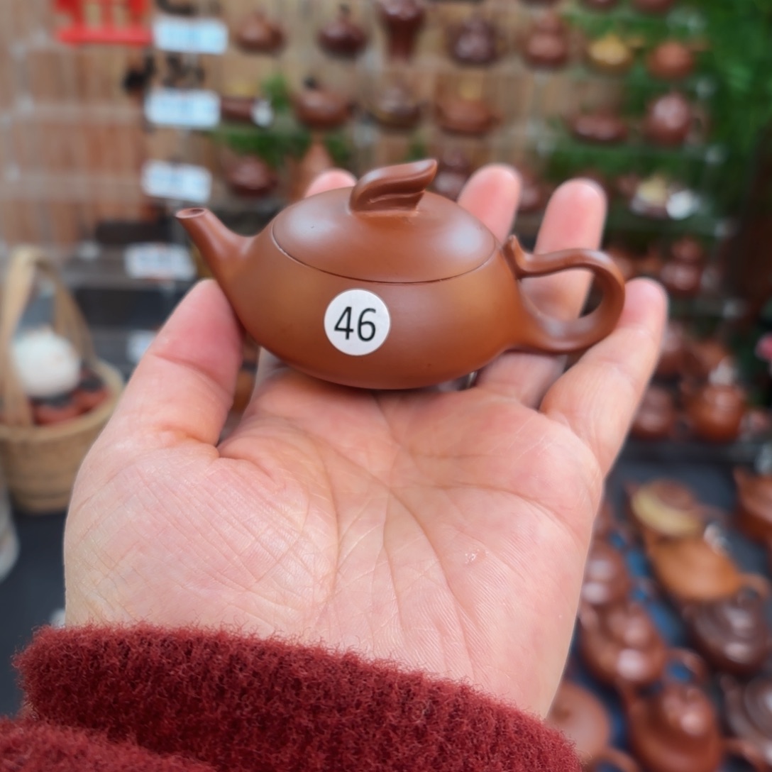 朱泥茶壶永****铺朱泥茶壶微瑕40C