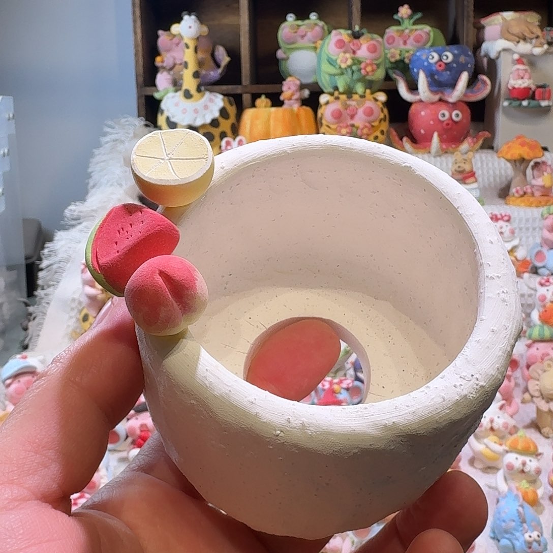 厂家直销手工花盆摆件