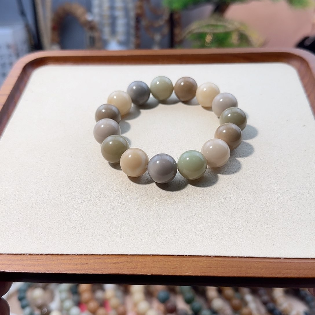 菩提根/象牙果吊坠虞美人清浅多宝