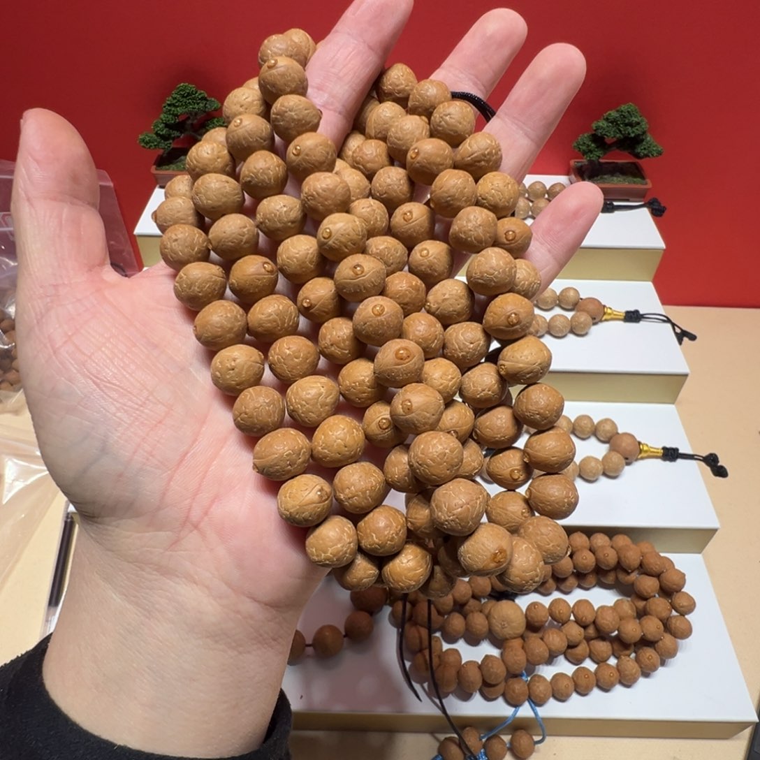 手串凤眼菩提12mm凤眼菩提108颗矮桩