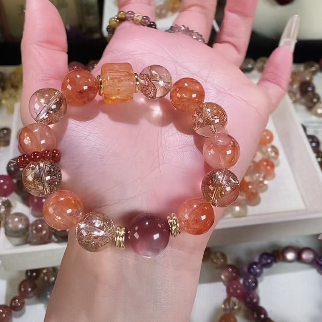 【A01-150】手工DIY天然石散珠半成品男女款多样性发货