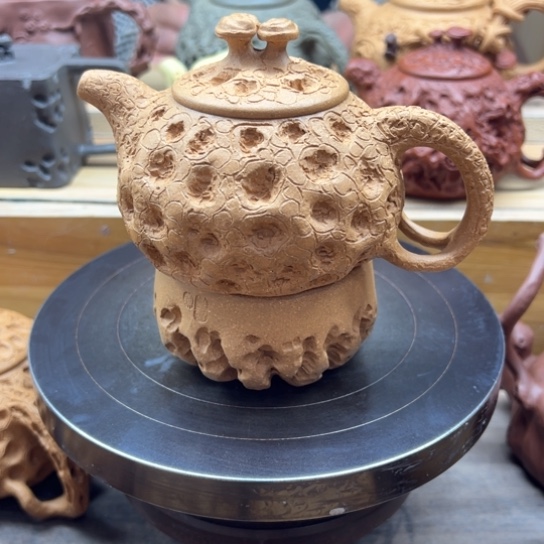 紫砂茶壶全手工制作