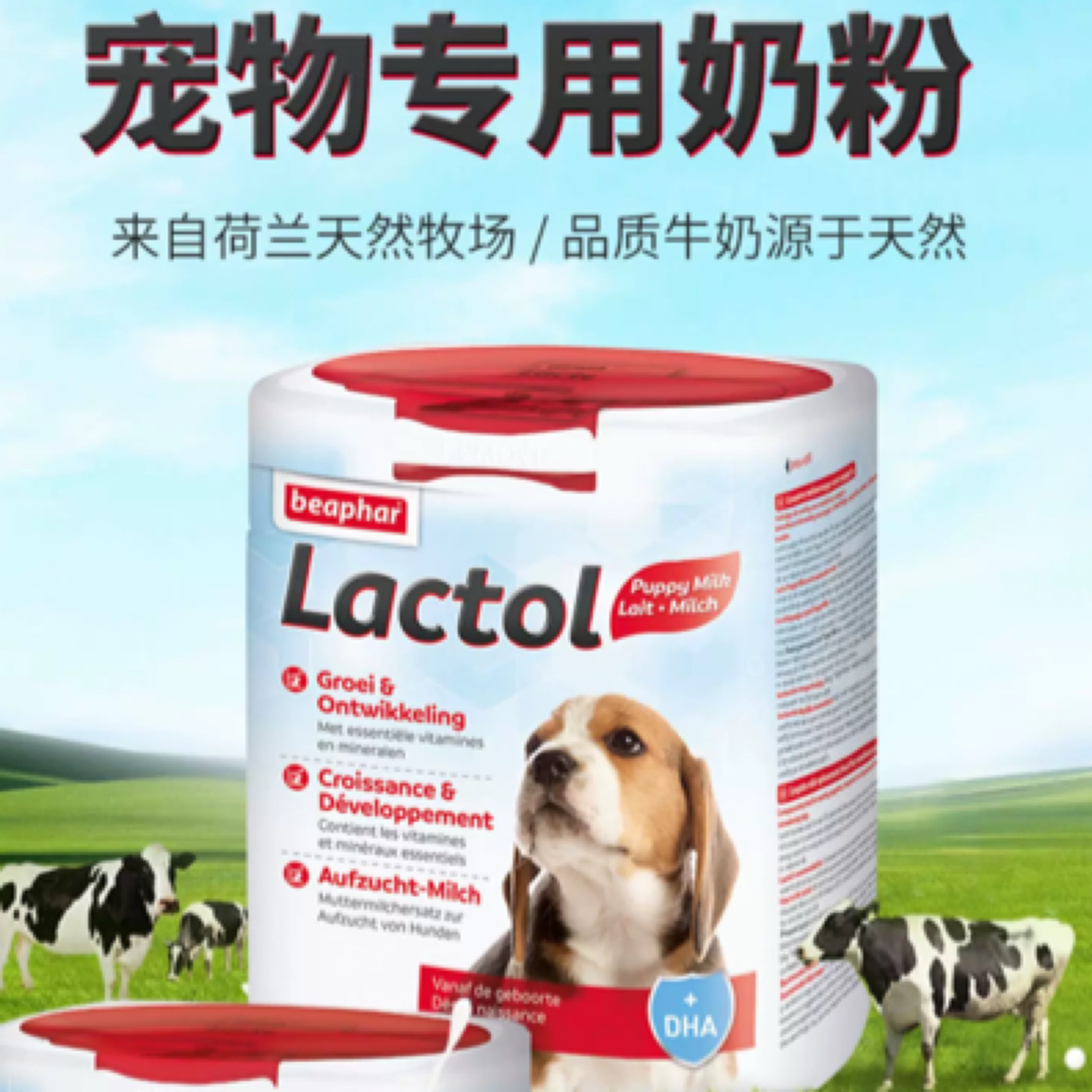 beaphar倍帮猫咪奶粉小奶猫专用宠物小猫孕猫成幼猫非羊奶粉500g