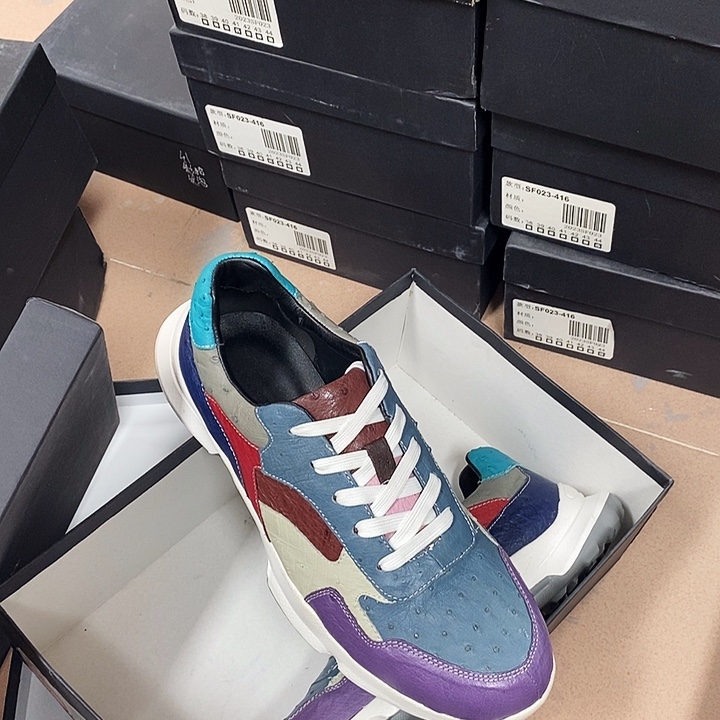 《***》真皮44码男士休闲鞋