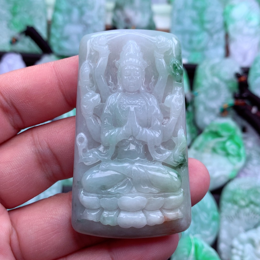 翡翠吊坠(不含链)未镶嵌