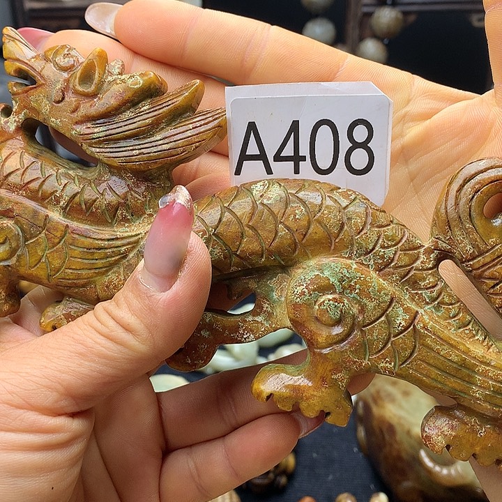 和田玉未镶嵌车挂