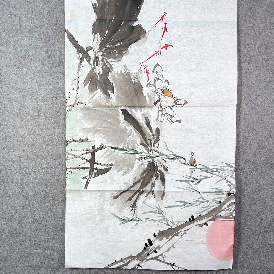 国画370 牡丹花的味道是非常对象