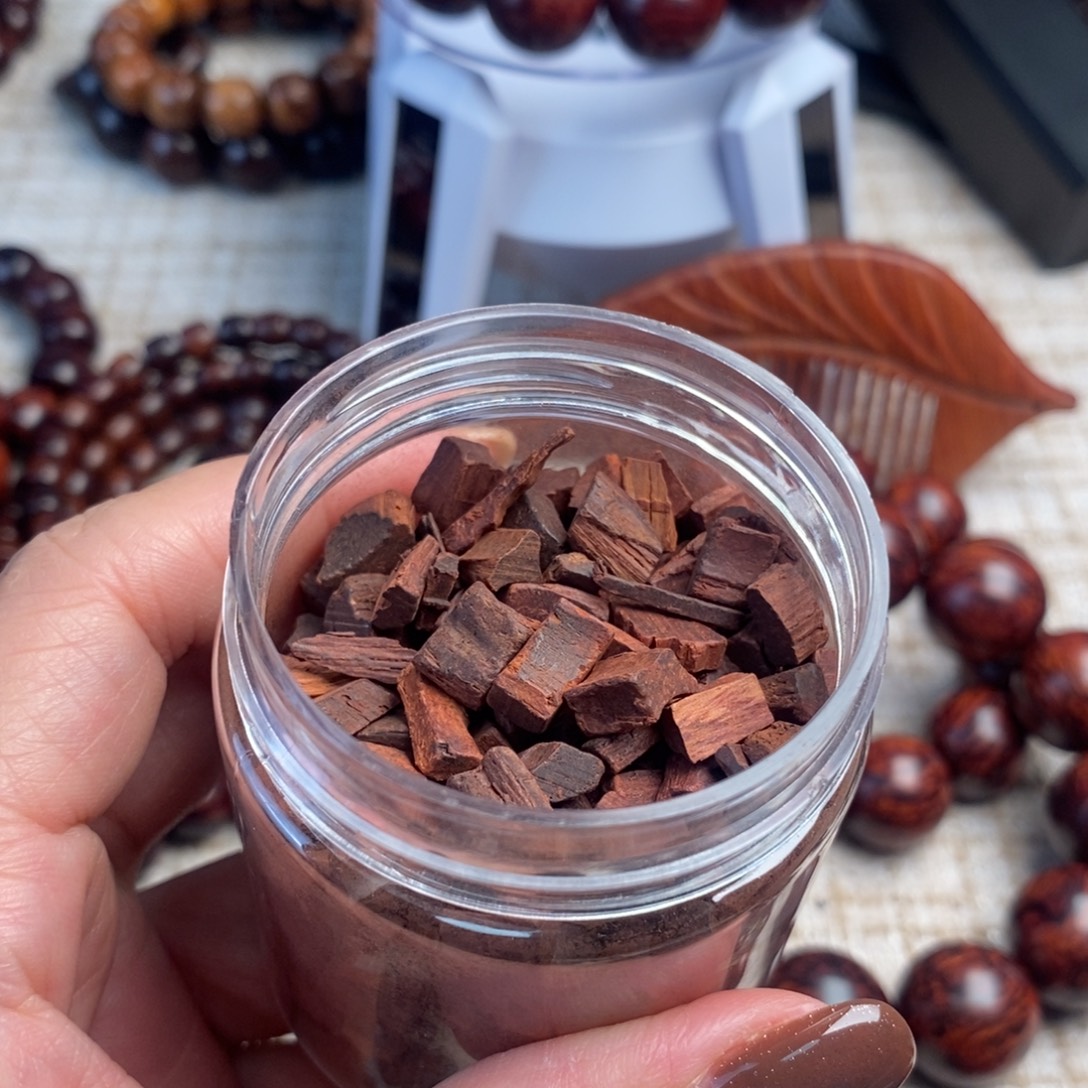 木质类红降花梨公颗粒料70克