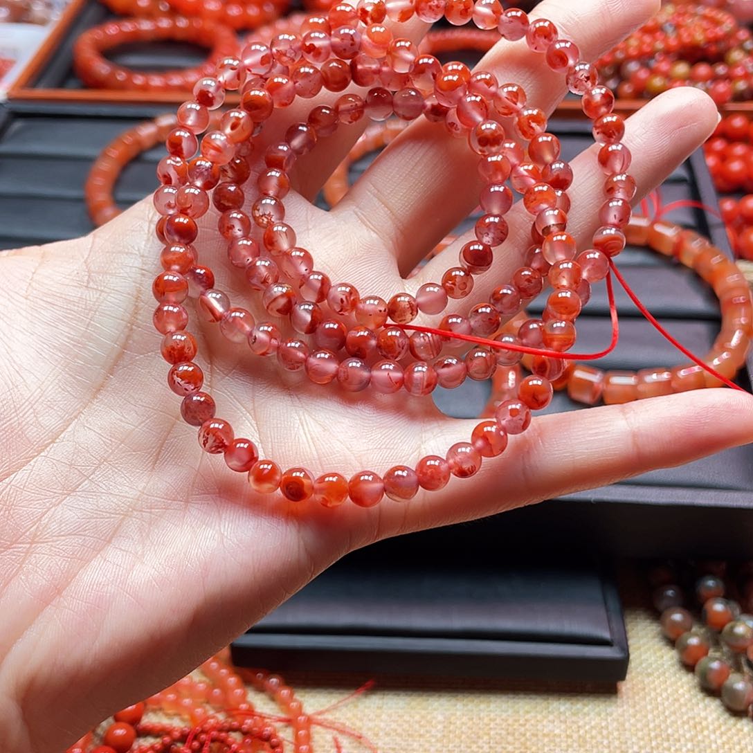 手链未镶嵌南红玛瑙