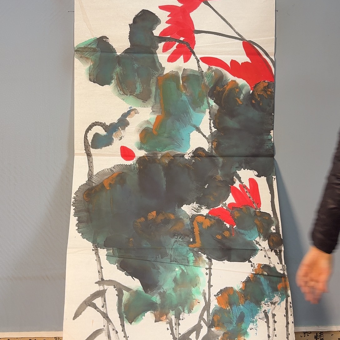 国画1417 牡丹一如您的脸颊