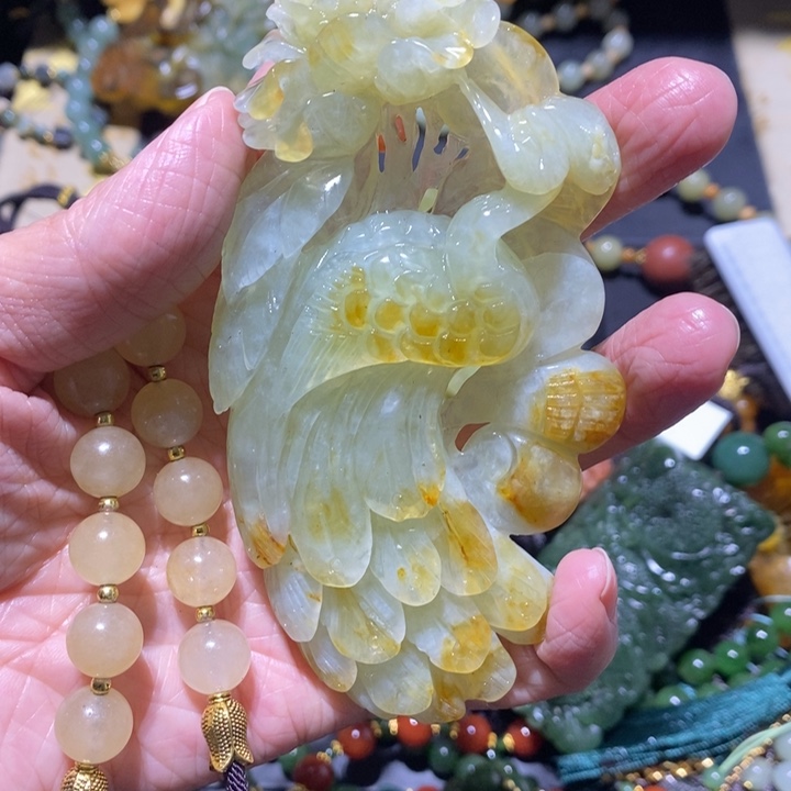 岫玉岫玉吊坠未镶嵌