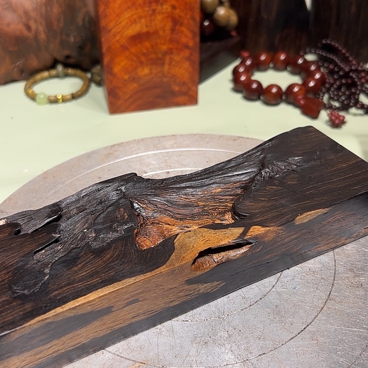 远***山紫檀木类端景台檀香