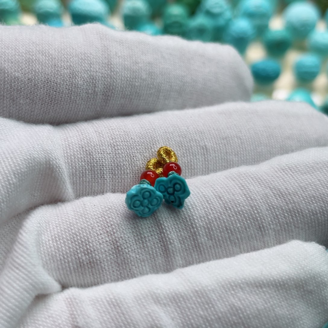 南红玛瑙颈饰未镶嵌