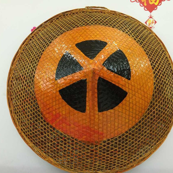 斗笠帽湘西斗笠遮雨防晒斗笠帽竹编舞蹈帽装饰帽钓鱼帽子遮阳