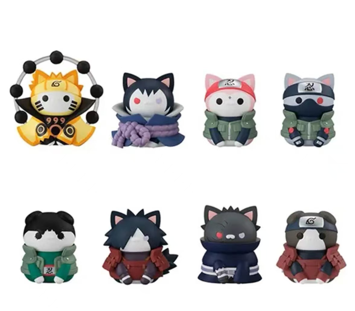 【拆盒】《火影忍者》正版忍猫系列最后一战盲盒（代拆）