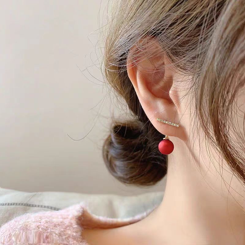 铜合金耳饰 【D38】新款时尚精致甜美百搭简约耳环