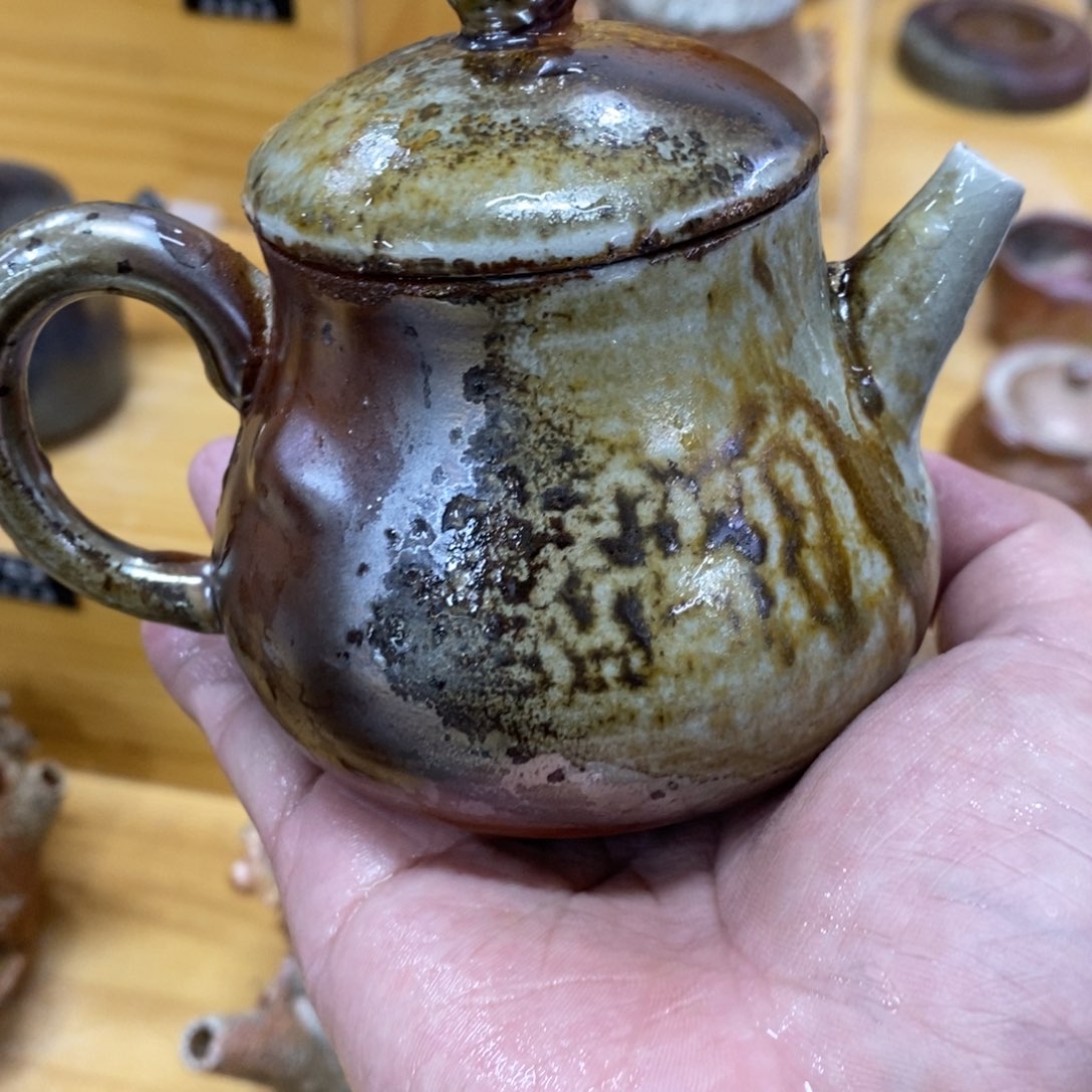 陶园柴烧，精品高货V61瑕