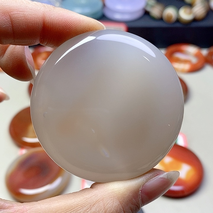 玛瑙/玉髓吊坠(不含链)未镶嵌诠**然