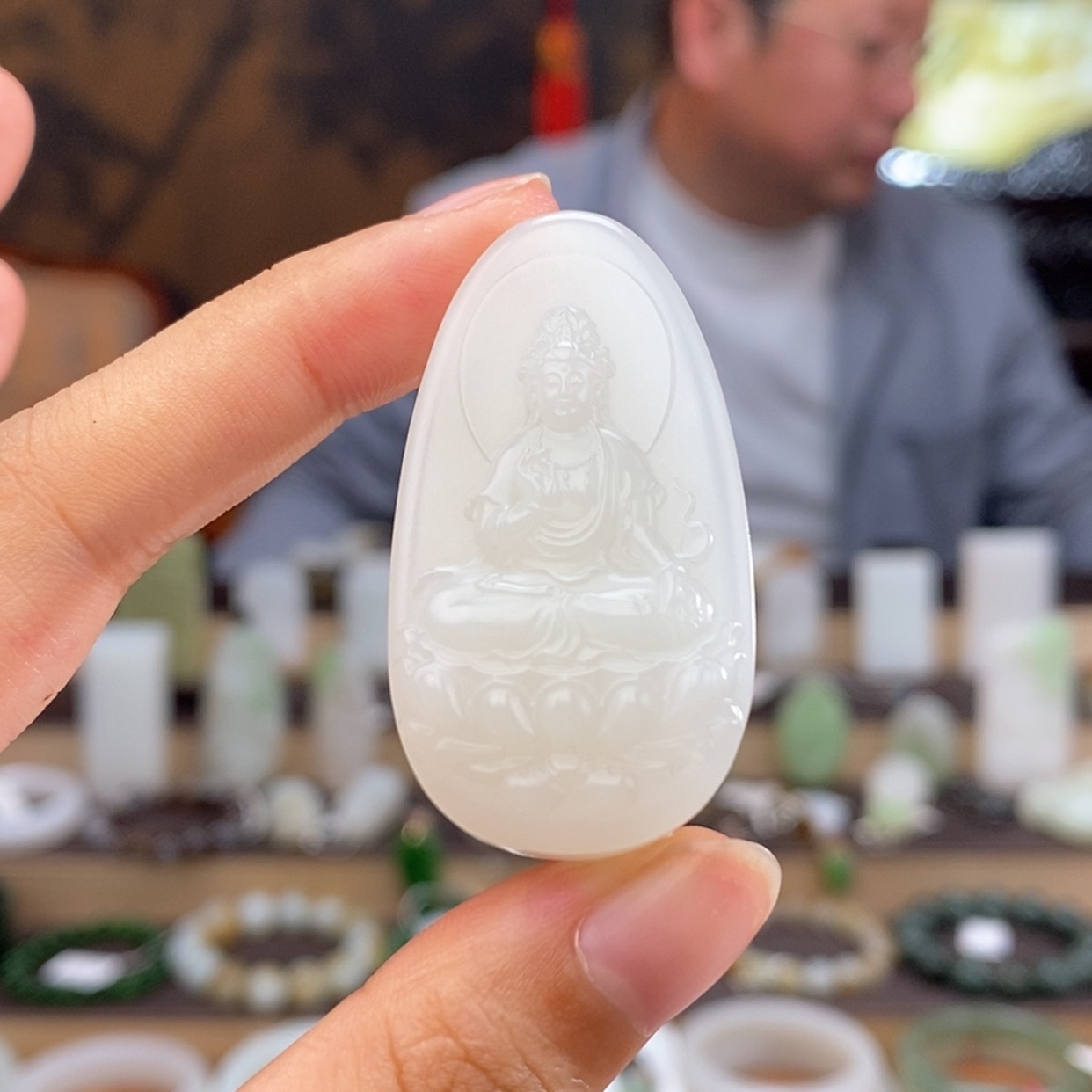 【闪购商品】和田玉吊坠未镶嵌