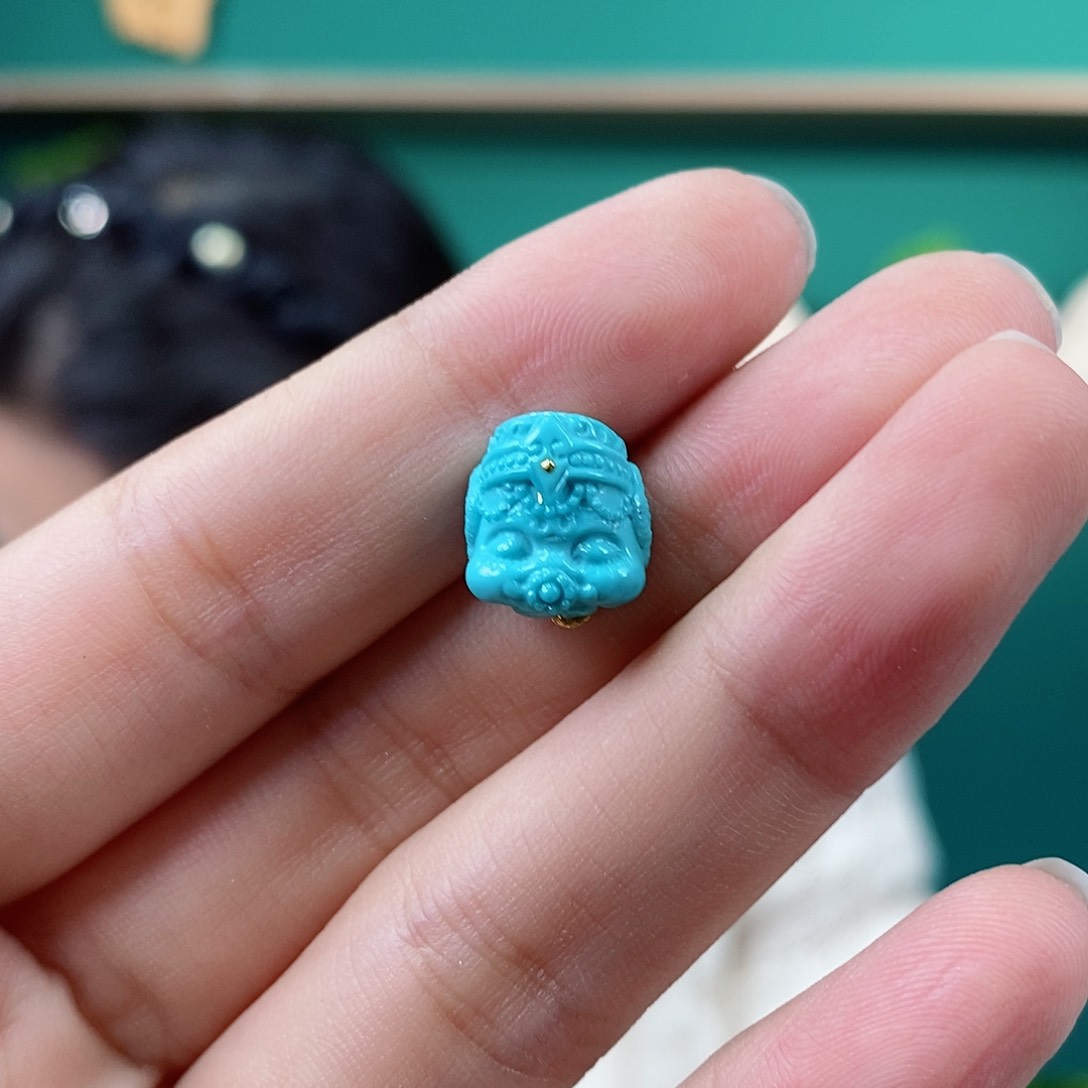 未镶嵌绿松石珠宝奇石