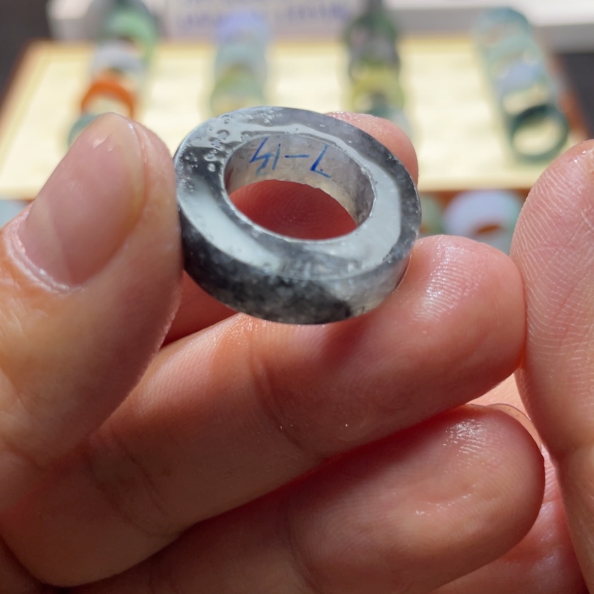 【闪购商品】定制翡翠未镶嵌天然翡翠7.-13圈