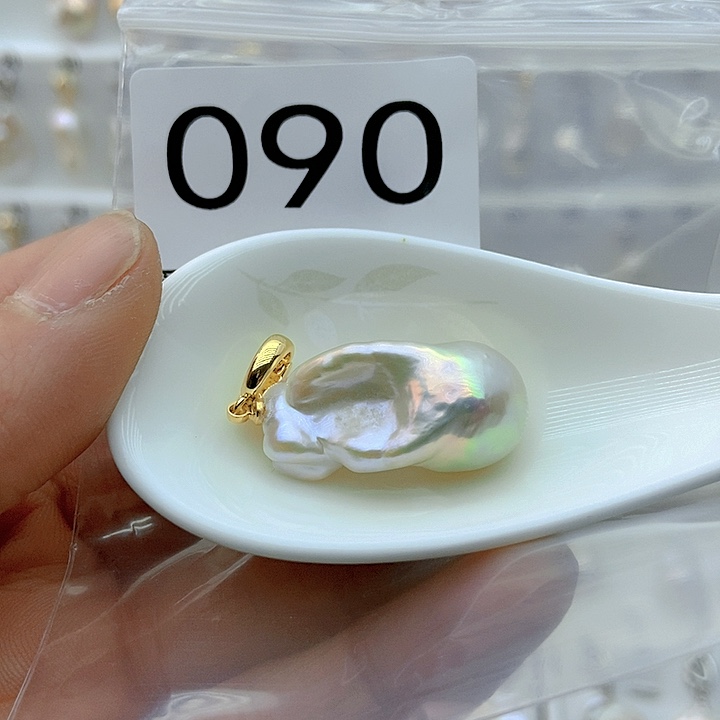 淡水珍珠颈饰银S925镶嵌