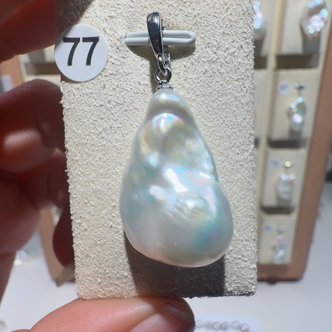 颈饰合金淡水珍珠