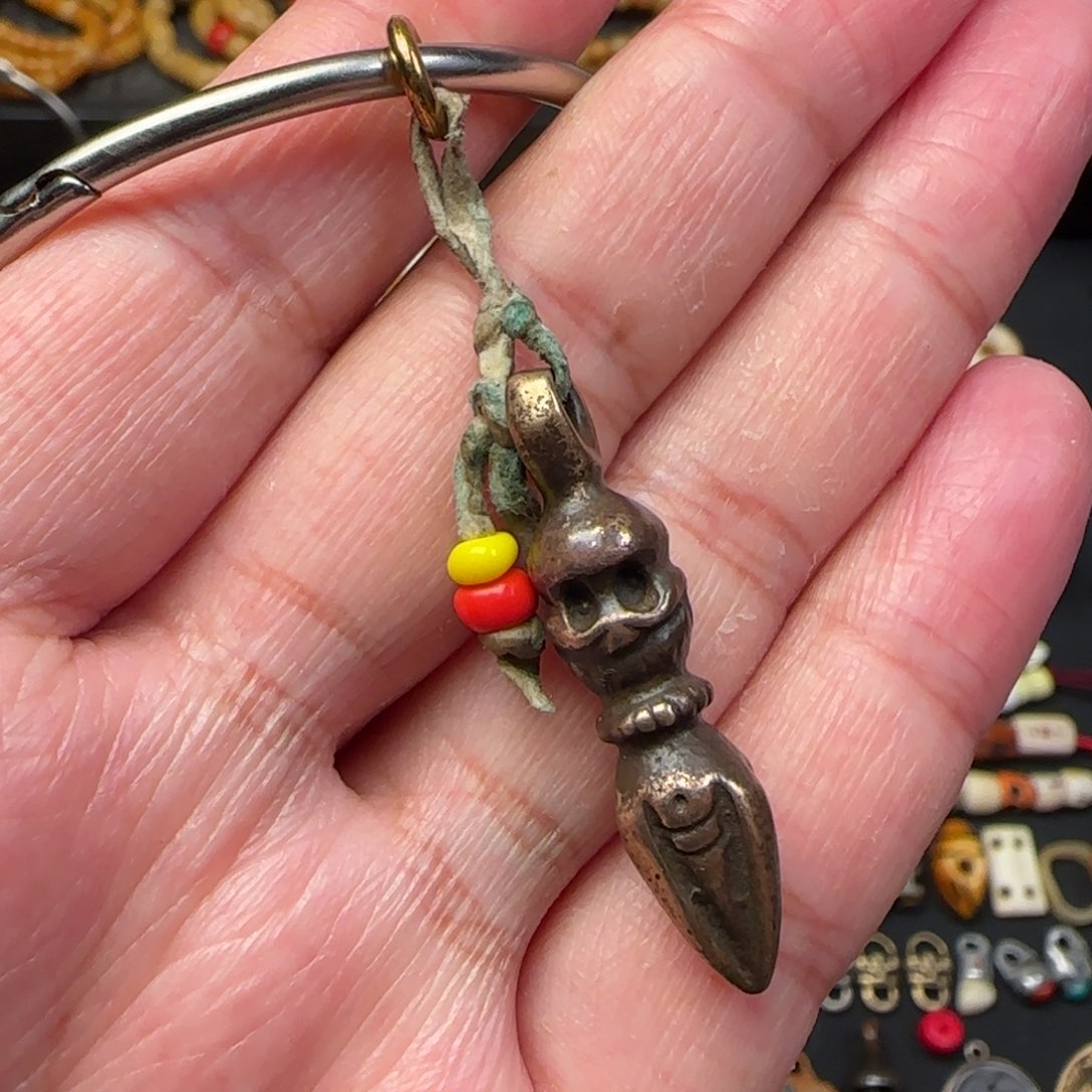 老铜尸陀林金刚撅配饰