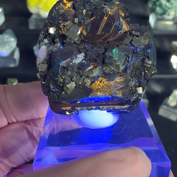 石材铁闪锌黄铁方解