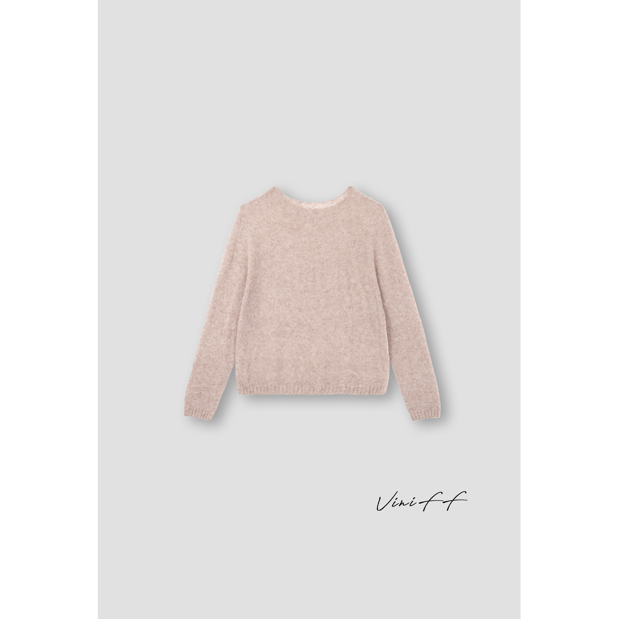 ViniFF薇妮｜【反季】310 圆领长袖针织衫WA4DM027