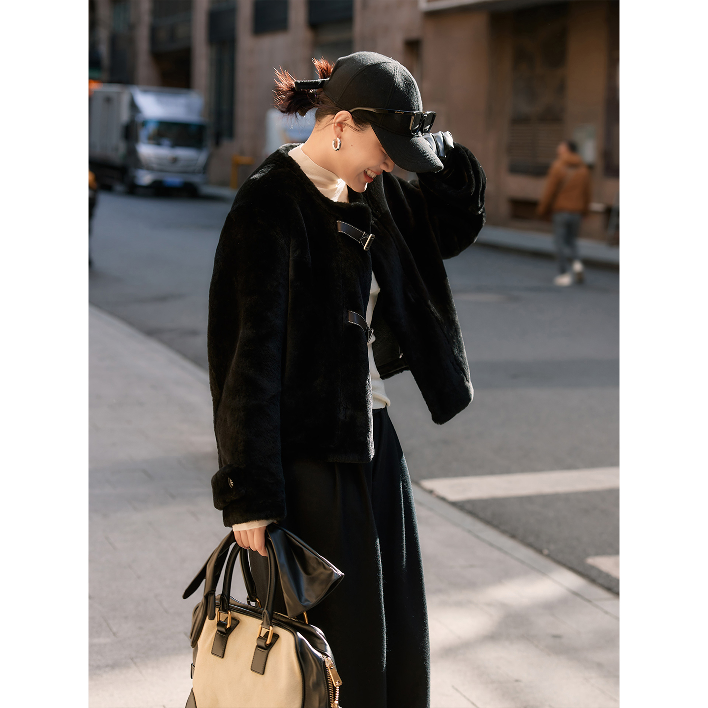 CoreLynk  锋渡｜限量顶配进口美利奴羊毛外套皮草马甲