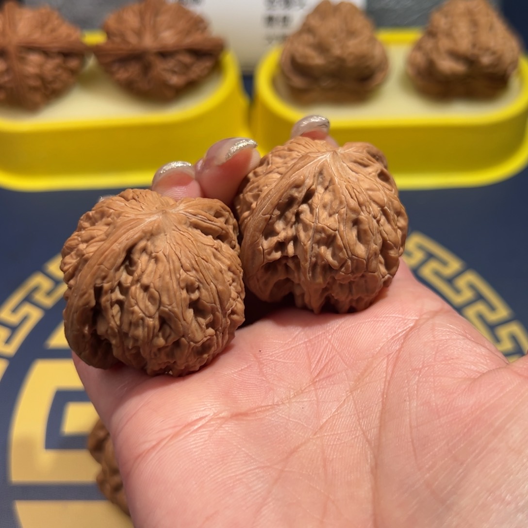 文玩核桃把件?****?磨盘40.5