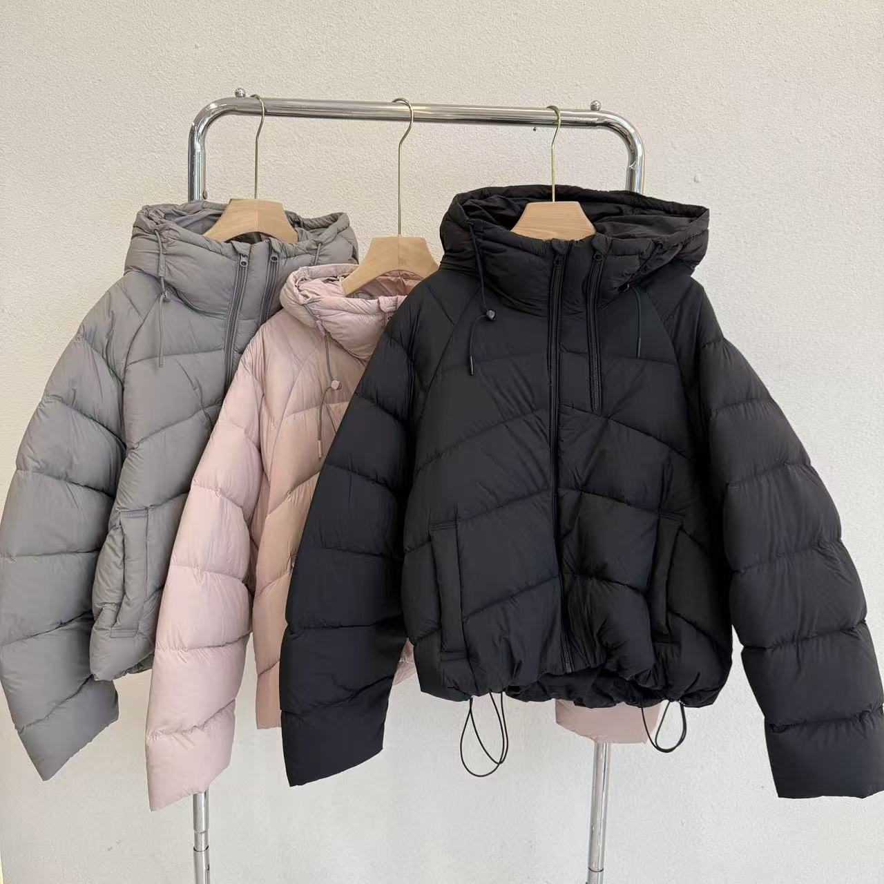 【熙薇品牌】 休闲设计师羽绒服Ad9435