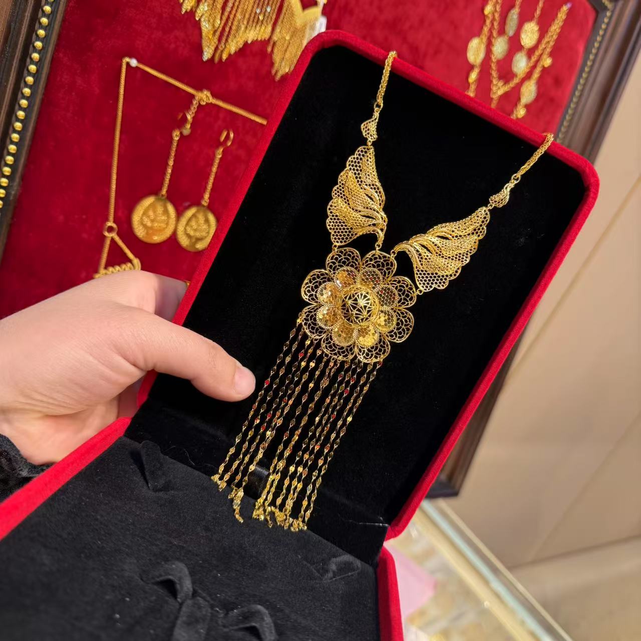 合金亚克力项链 女款项链 长款时尚