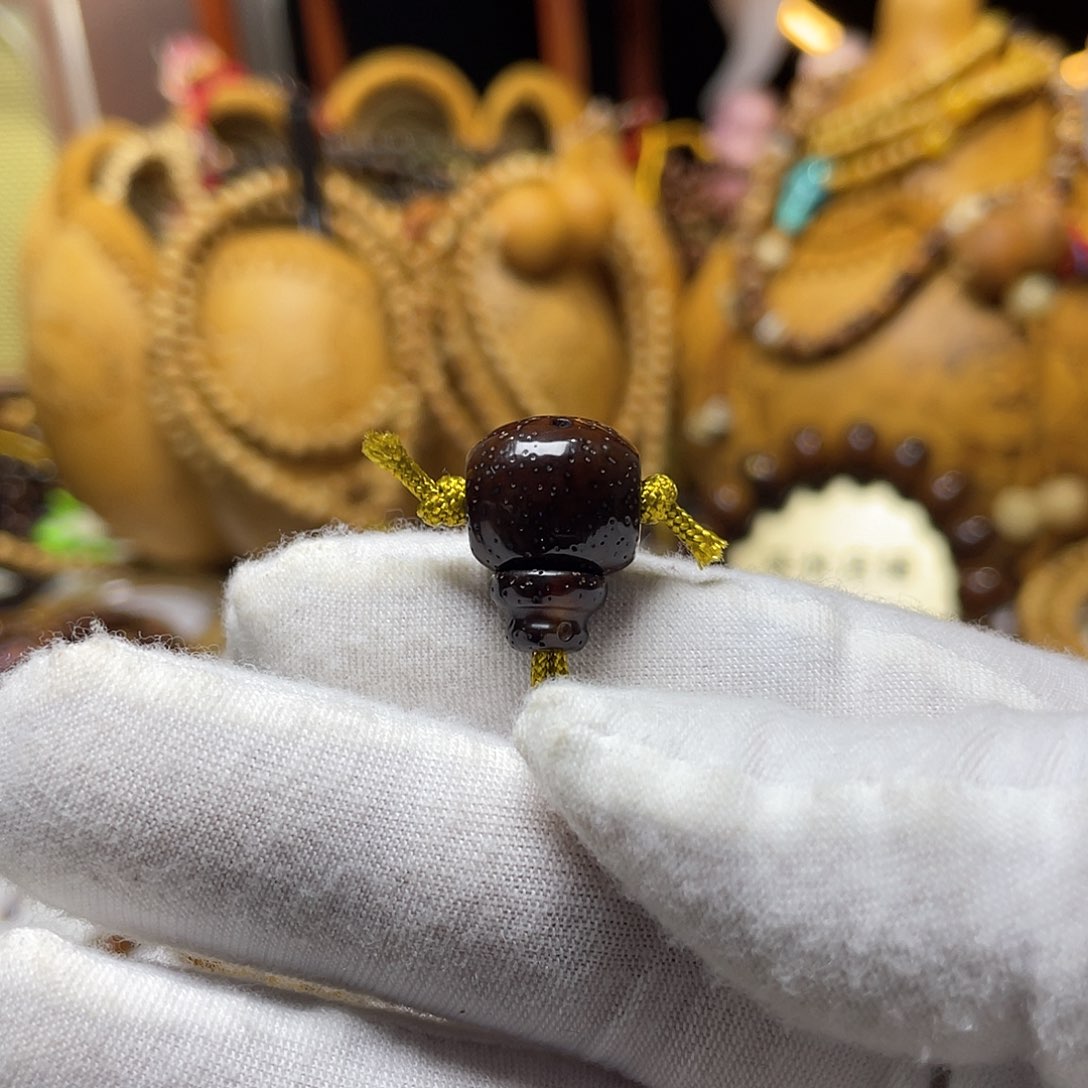 手串星月菩提雕刻奶嘴三通