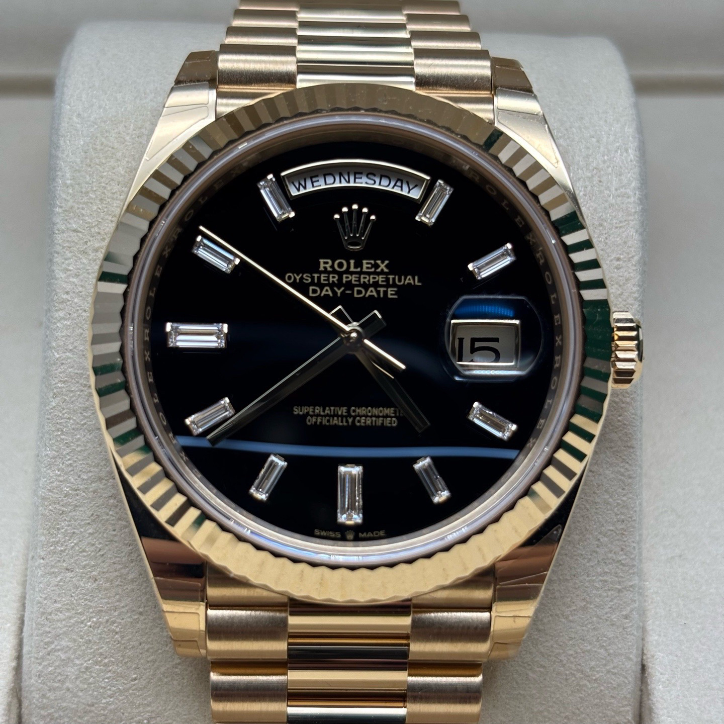 未使用 Rolex/劳力士 劳力士黑玛瑙/228238/8月未使用