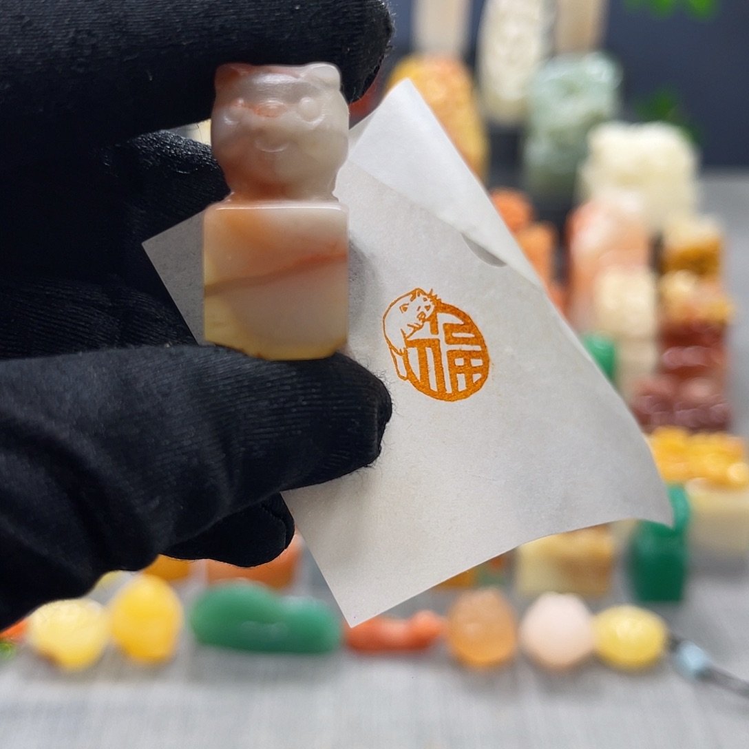 寿山石印石包邮包刻2698