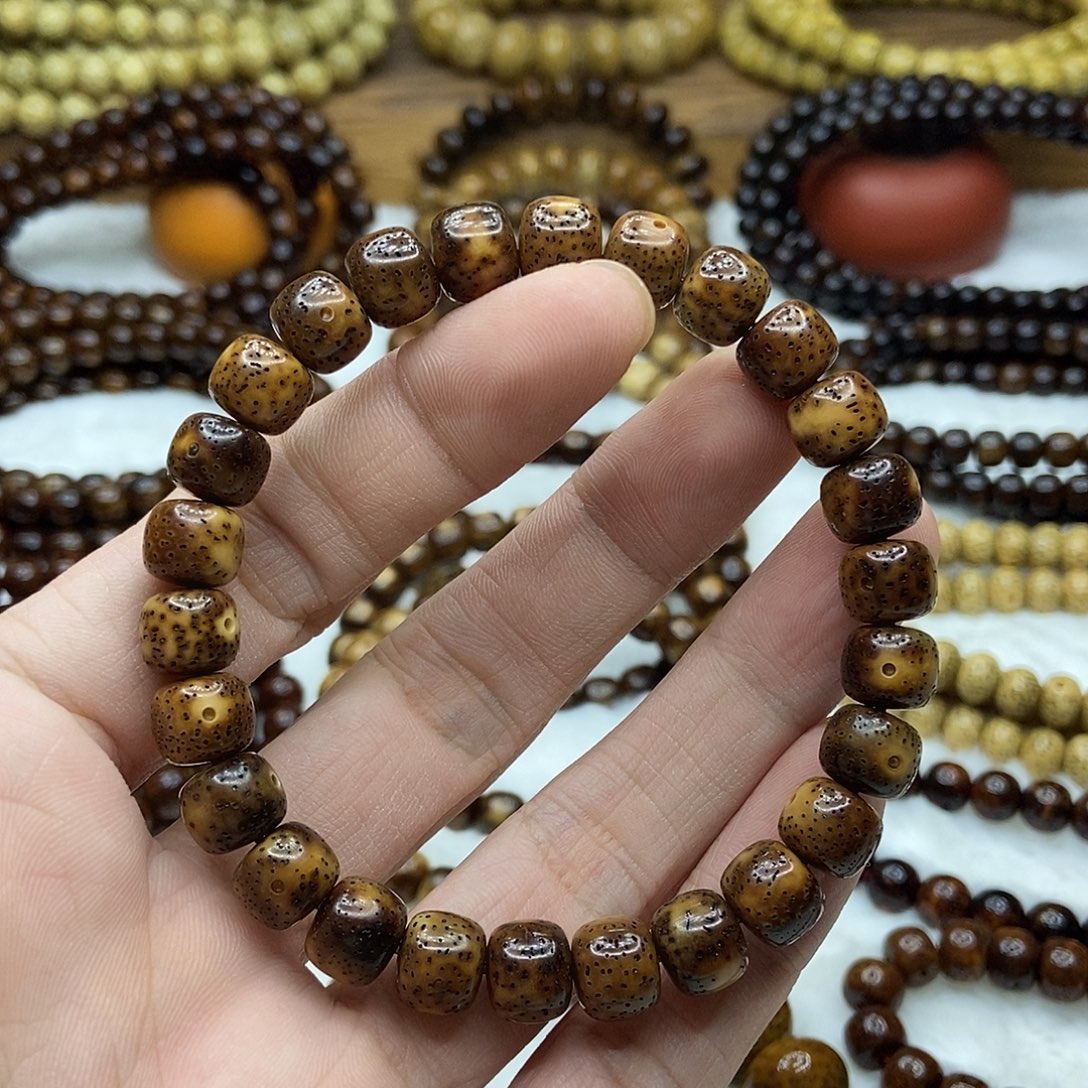 手串星月菩提虎皮8-9