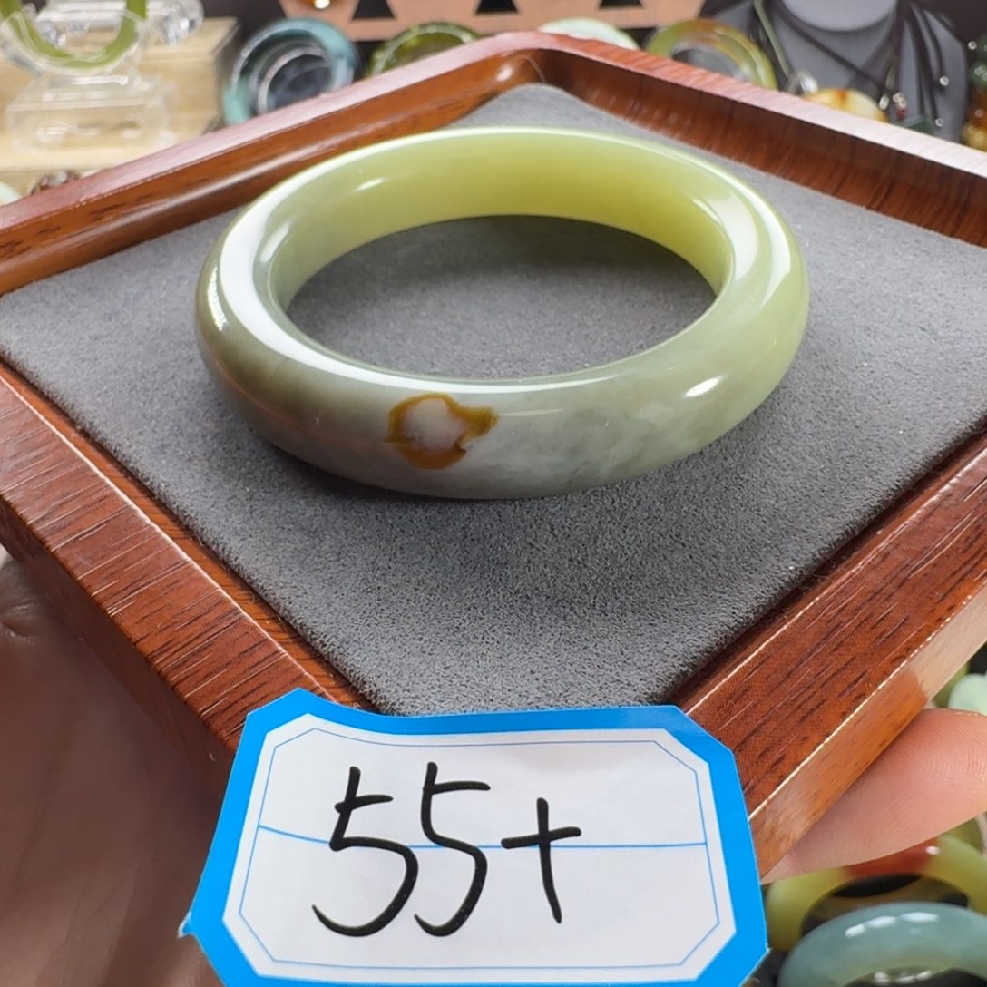 蛇纹石玉合金手镯