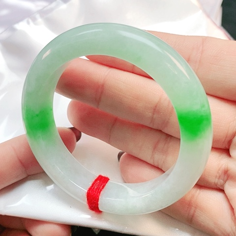 未镶嵌手镯翡翠正圈2917