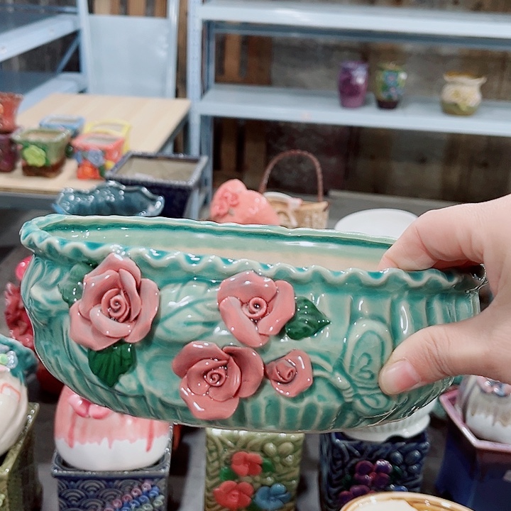 多肉花盆满10元包邮