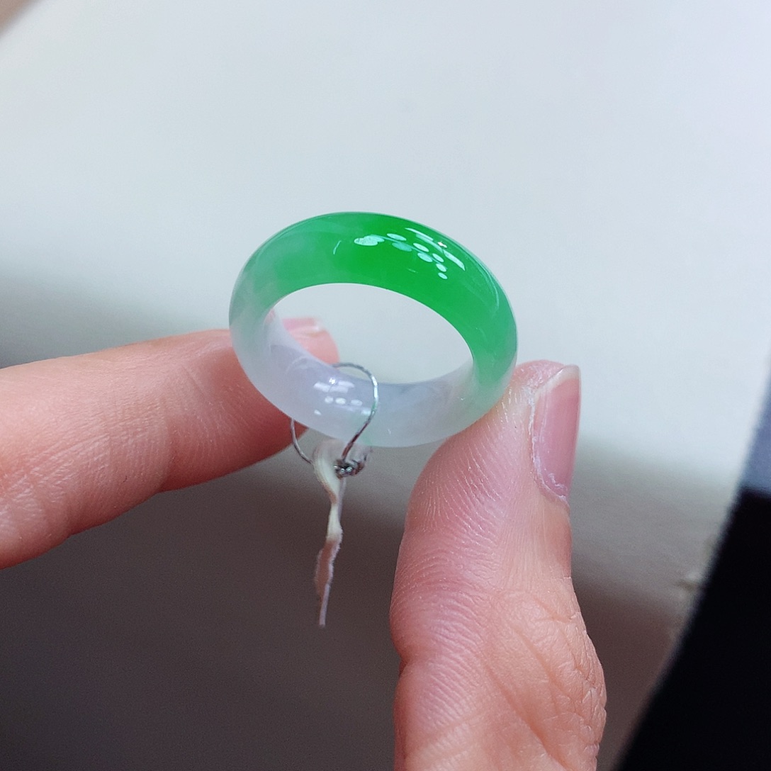 未镶嵌戒指翡翠13号